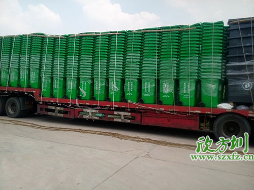 欣方圳塑料環保垃圾桶，天津市場銷量倍增