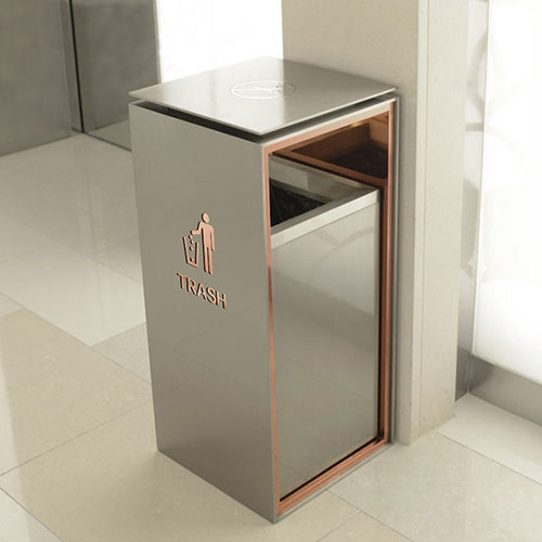 欣方圳不銹鋼垃圾箱服務(wù)湖南常德商場(chǎng)物業(yè)客戶(hù)
